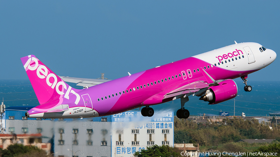 Peach Airbus A320-251N (JA216P) | Photo 657792