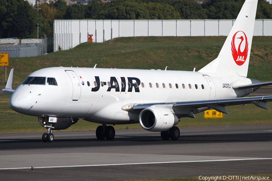 JAL - J-Air Embraer ERJ-170STD (ERJ-170-100) (JA222J) | Photo 419005