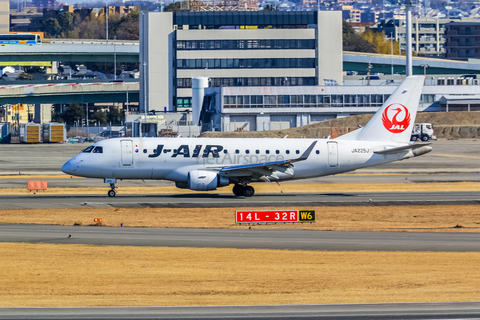 JAL - J-Air Embraer ERJ-170STD (ERJ-170-100) (JA225J) at  Osaka - Itami International, Japan