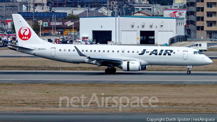 JAL - J-Air Embraer ERJ-190STD (ERJ-190-100STD) (JA242J) | Photo 203342