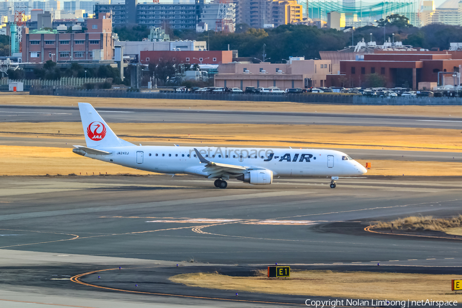 JAL - J-Air Embraer ERJ-190STD (ERJ-190-100STD) (JA242J) | Photo 598652