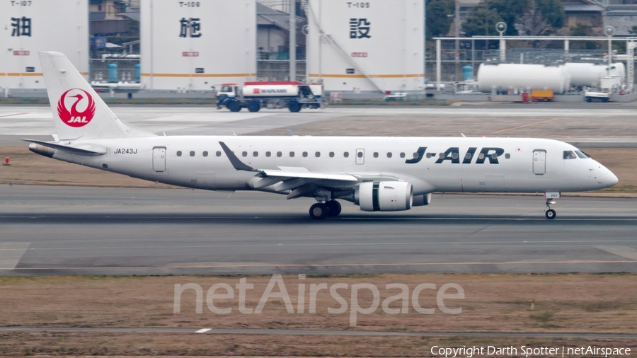 JAL - J-Air Embraer ERJ-190STD (ERJ-190-100STD) (JA243J) | Photo 203344