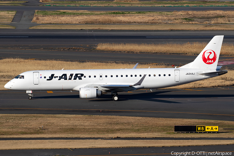 JAL - J-Air Embraer ERJ-190STD (ERJ-190-100STD) (JA244J) | Photo 382020