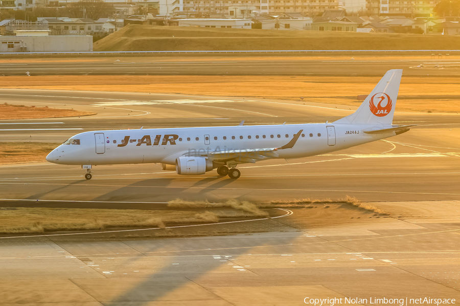 JAL - J-Air Embraer ERJ-190STD (ERJ-190-100STD) (JA244J) | Photo 598658
