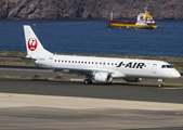 JAL - J-Air Embraer ERJ-190STD (ERJ-190-100STD) (JA246J) at  Gran Canaria, Spain