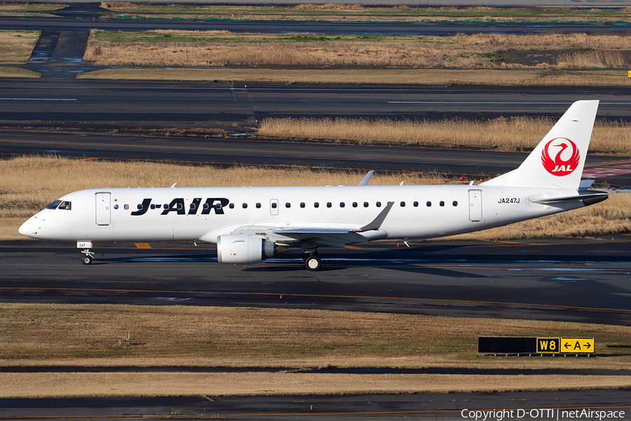 JAL - J-Air Embraer ERJ-190STD (ERJ-190-100STD) (JA247J) | Photo 379538