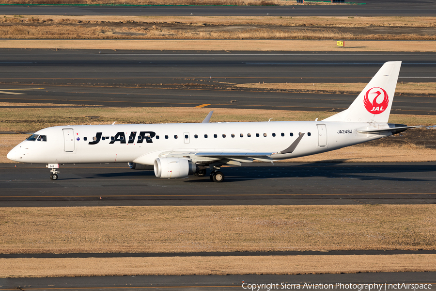 JAL - J-Air Embraer ERJ-190LR (ERJ-190-100LR) (JA248J) | Photo 328995