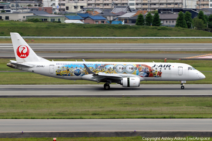 JAL - J-Air Embraer ERJ-190LR (ERJ-190-100LR) (JA248J) | Photo 245536