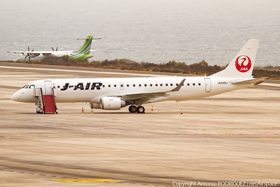 JAL - J-Air Embraer ERJ-190LR (ERJ-190-100LR) (JA248J) | Photo 175218