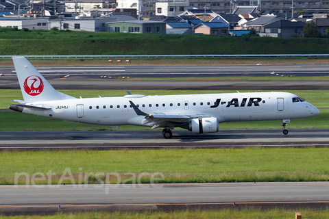 JAL - J-Air Embraer ERJ-190LR (ERJ-190-100LR) (JA248J) at  Osaka - Itami International, Japan