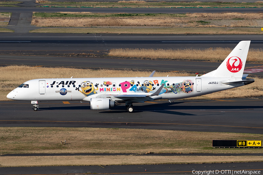 JAL - J-Air Embraer ERJ-190STD (ERJ-190-100STD) (JA252J) | Photo 396453