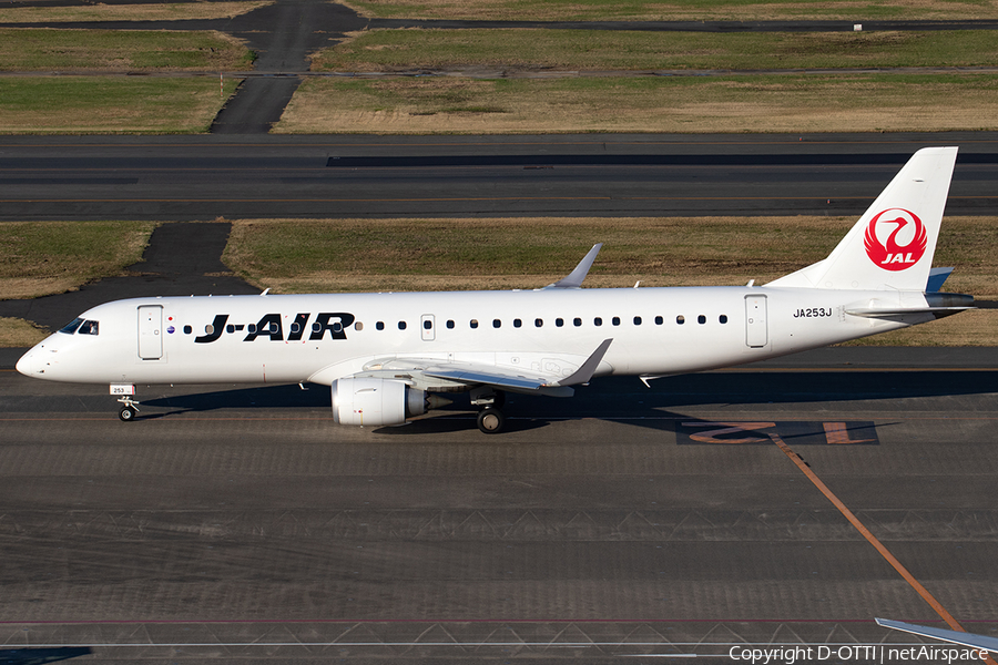 JAL - J-Air Embraer ERJ-190STD (ERJ-190-100STD) (JA253J) | Photo 399766