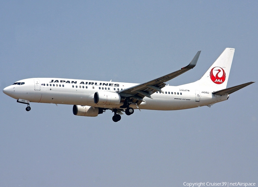 Japan Airlines - JAL Boeing 737-846 (JA310J) | Photo 60109