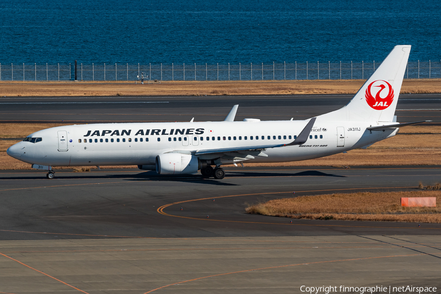 Japan Airlines - JAL Boeing 737-846 (JA311J) | Photo 607405