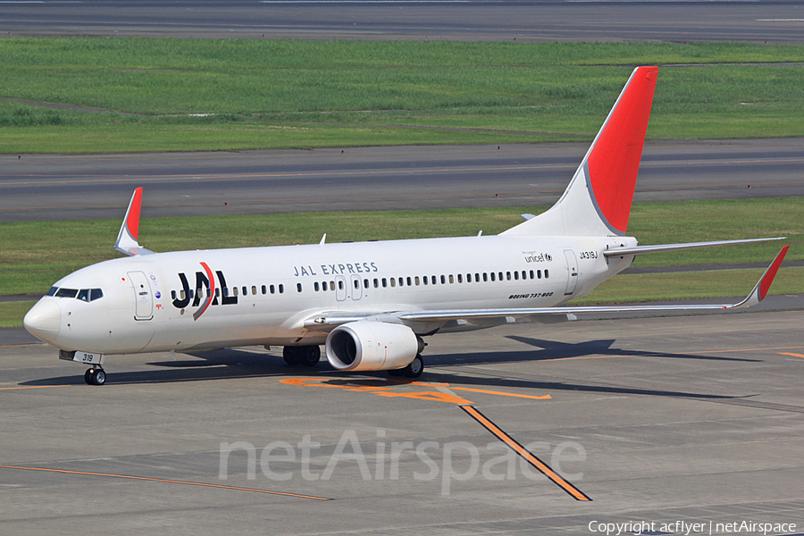 JAL Express Boeing 737-846 (JA319J) | Photo 284183