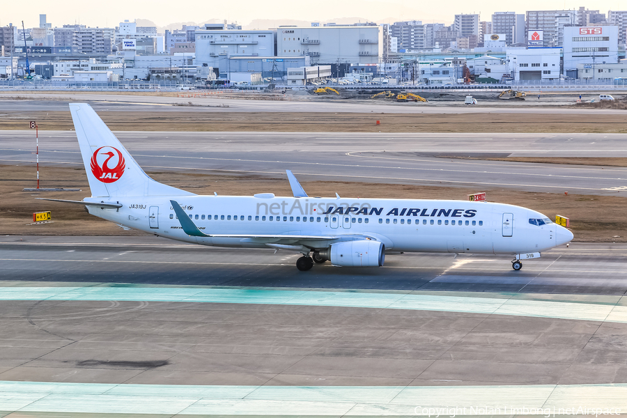 Japan Airlines - JAL Boeing 737-846 (JA319J) | Photo 598836