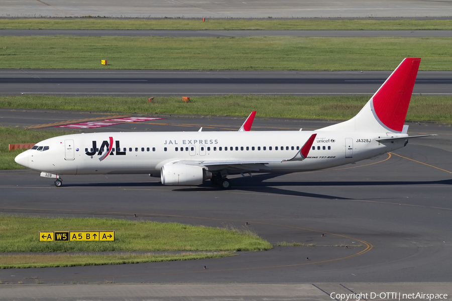 JAL Express Boeing 737-846 (JA328J) | Photo 418362