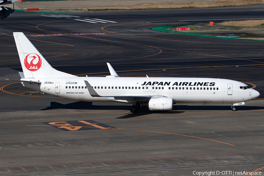 Japan Airlines - JAL Boeing 737-846 (JA336J) | Photo 399786