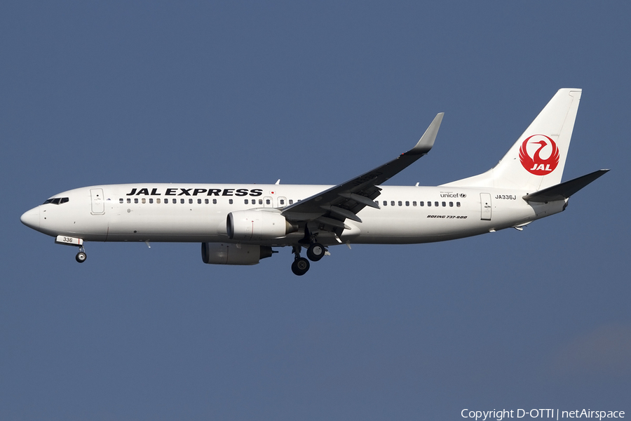 JAL Express Boeing 737-846 (JA336J) | Photo 418654