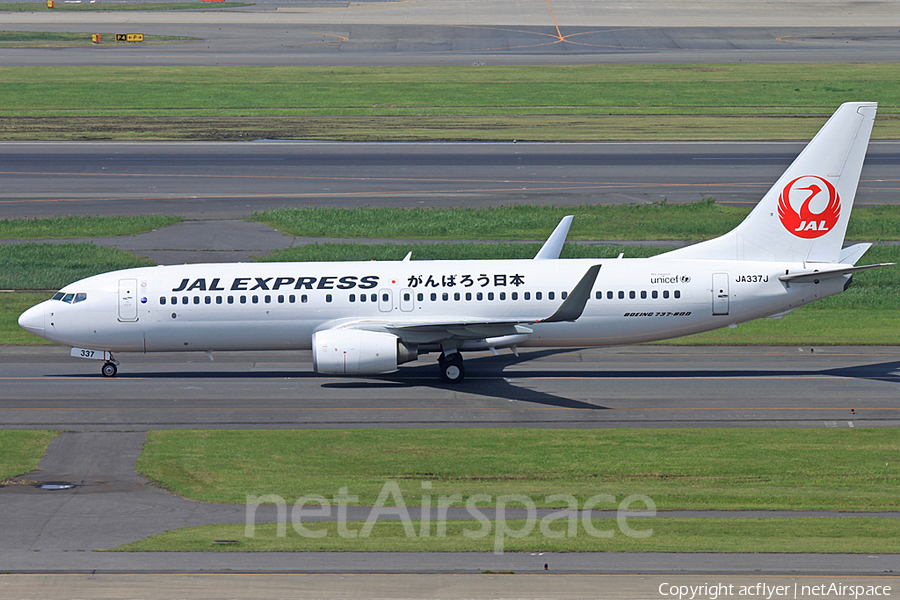 Japan Airlines - JAL Boeing 737-846 (JA337J) | Photo 284197