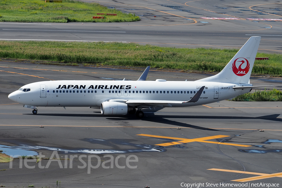 Japan Airlines - JAL Boeing 737-846 (JA337J) | Photo 601101