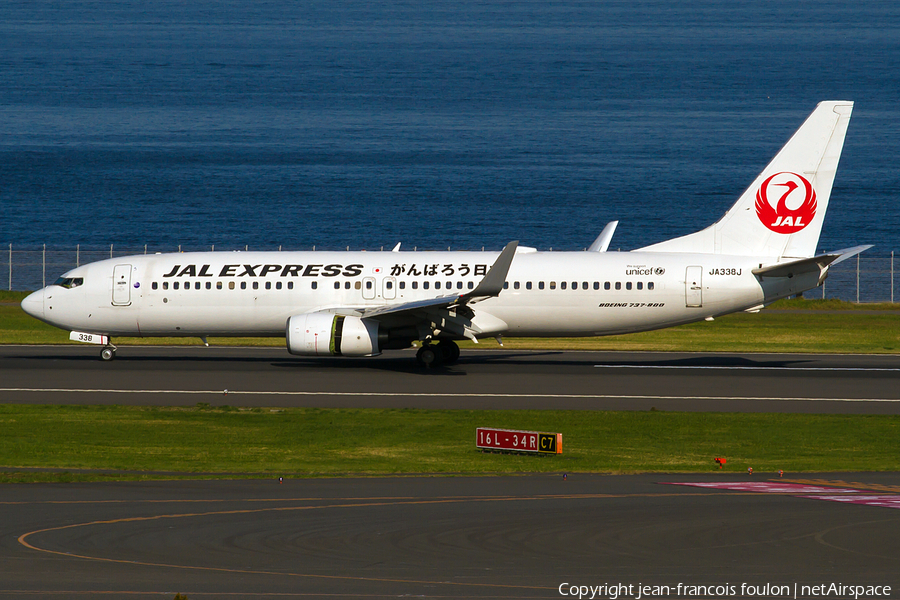JAL Express Boeing 737-846 (JA338J) | Photo 130640