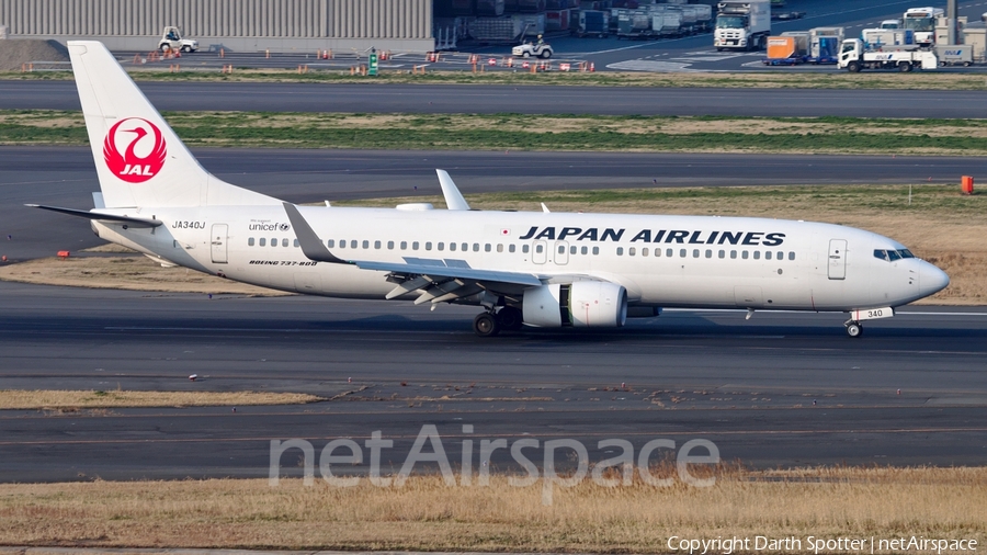 Japan Airlines - JAL Boeing 737-846 (JA340J) | Photo 204163