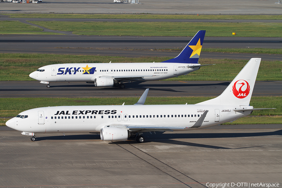 JAL Express Boeing 737-846 (JA340J) | Photo 418339