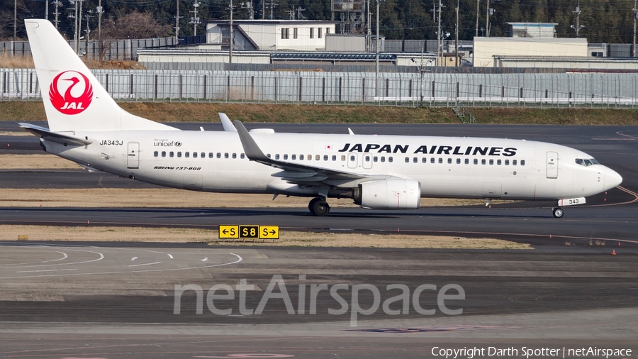 JAL Express Boeing 737-846 (JA343J) | Photo 205356