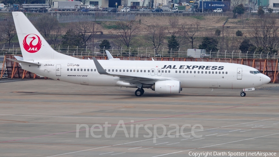 JAL Express Boeing 737-846 (JA344J) | Photo 203349