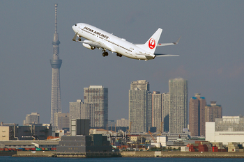 Japan Airlines - JAL Boeing 737-846 (JA346J) at  Tokyo - Haneda International, Japan