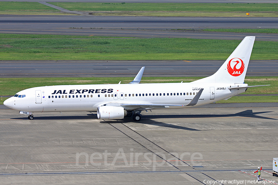 JAL Express Boeing 737-846 (JA348J) | Photo 284133
