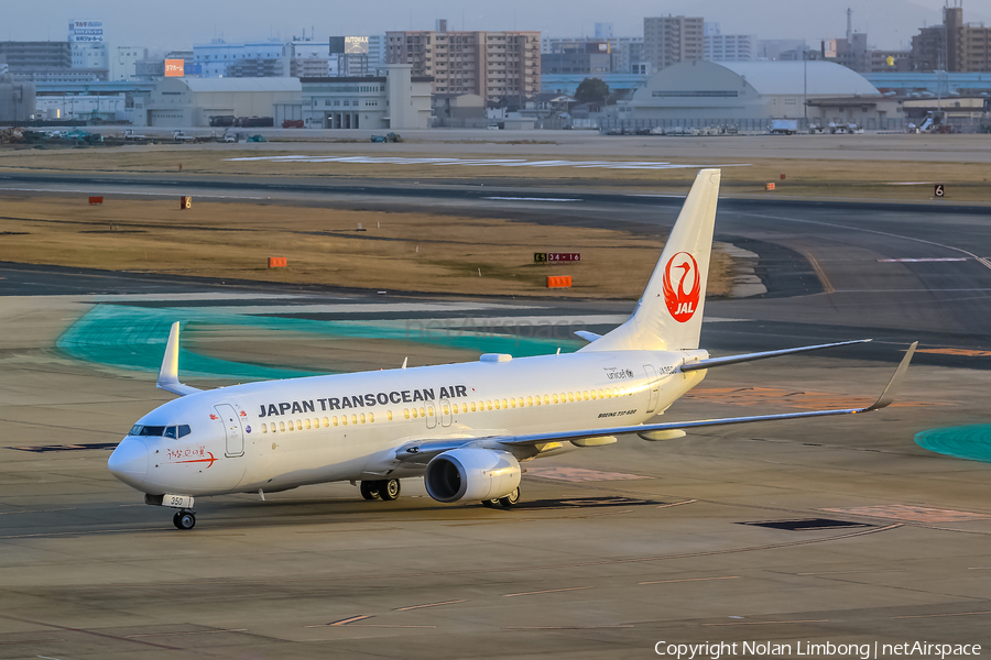 Japan Airlines - JAL Boeing 737-846 (JA350J) | Photo 598855