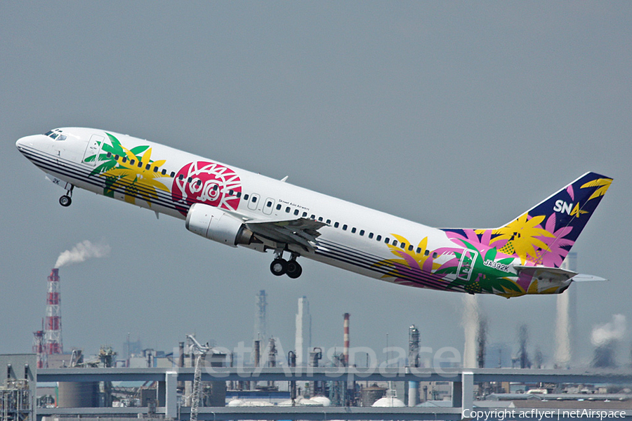 Skynet Asia Airways Boeing 737-46M (JA392K) | Photo 213649