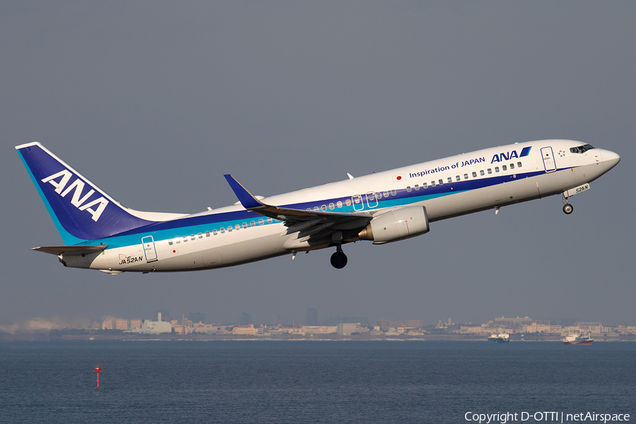 All Nippon Airways - ANA Boeing 737-881 (JA52AN) | Photo 380108