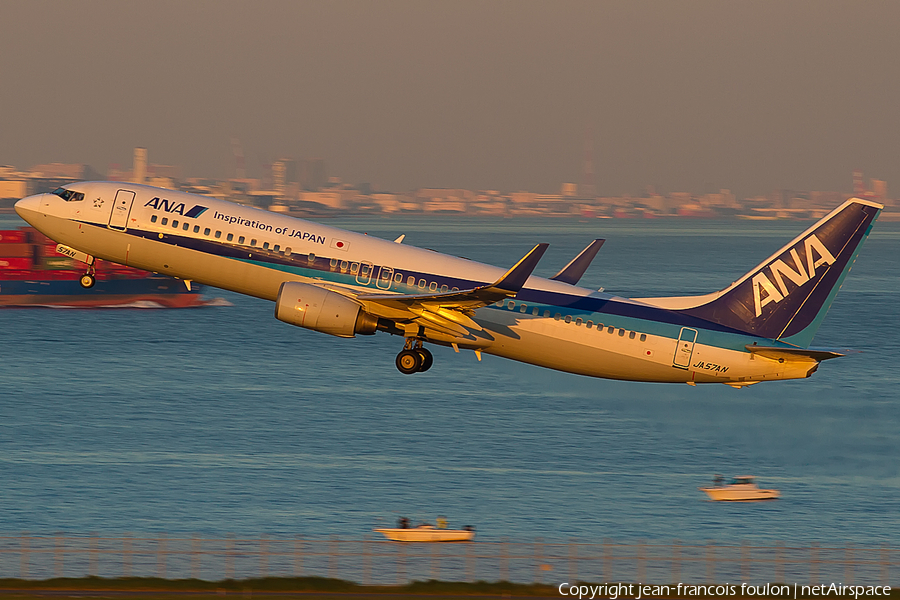 All Nippon Airways - ANA Boeing 737-881 (JA57AN) | Photo 131016