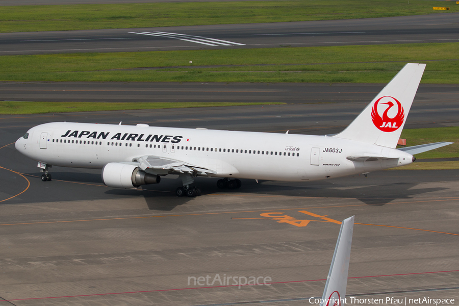 Japan Airlines - JAL Boeing 767-346(ER) (JA603J) | Photo 81417
