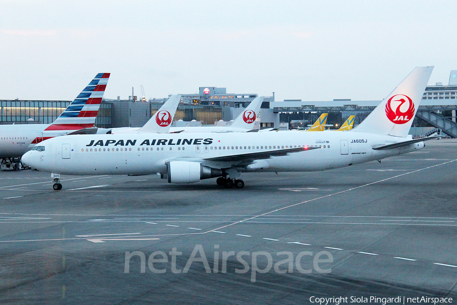 Japan Airlines - JAL Boeing 767-346(ER) (JA605J) | Photo 360789