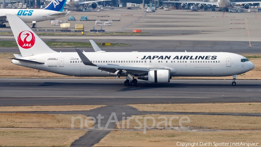 Japan Airlines - JAL Boeing 767-346(ER) (JA606J) | Photo 204193