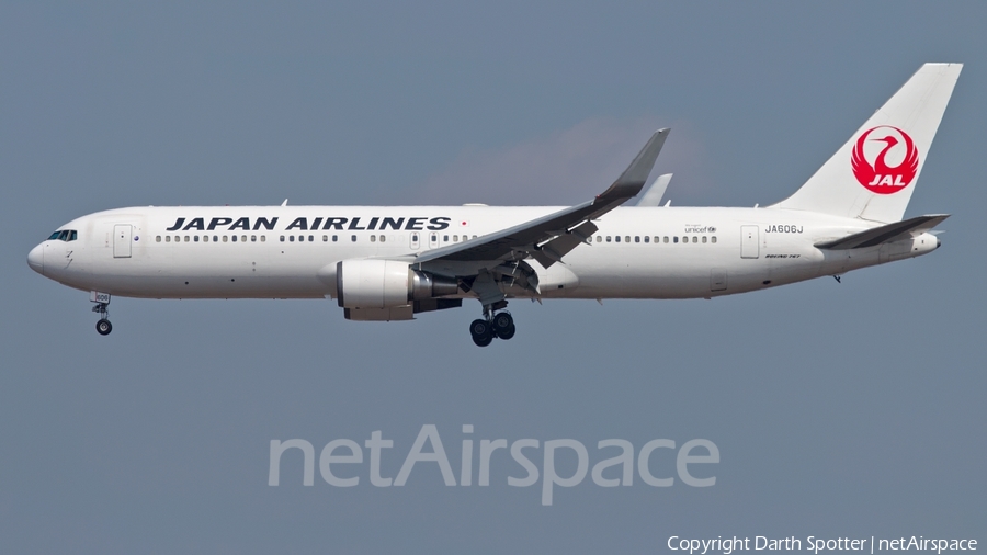 Japan Airlines - JAL Boeing 767-346(ER) (JA606J) | Photo 205363