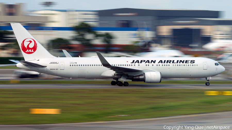 Japan Airlines - JAL Boeing 767-346(ER) (JA606J) | Photo 186329