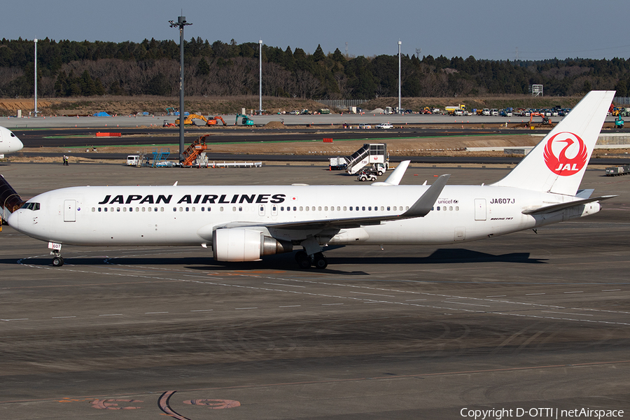 Japan Airlines - JAL Boeing 767-346(ER) (JA607J) | Photo 401168