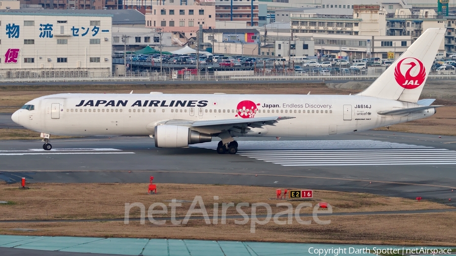 Japan Airlines - JAL Boeing 767-346(ER) (JA614J) | Photo 203367