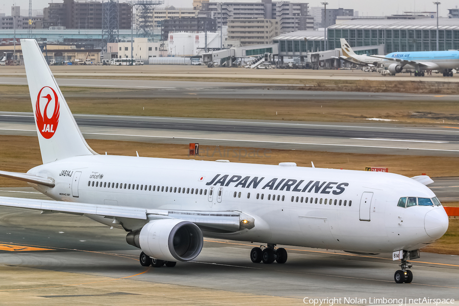 Japan Airlines - JAL Boeing 767-346(ER) (JA614J) | Photo 598926