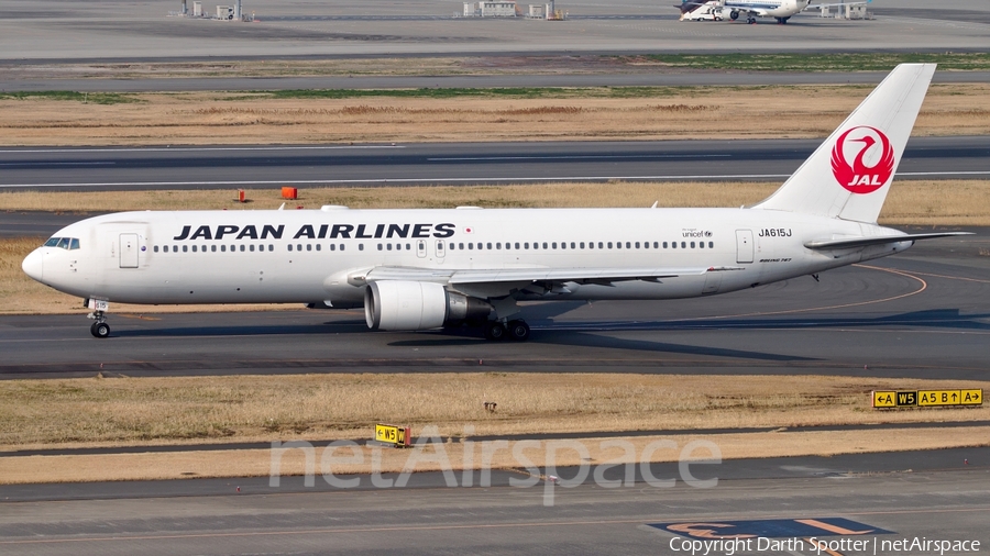 Japan Airlines - JAL Boeing 767-346(ER) (JA615J) | Photo 204201