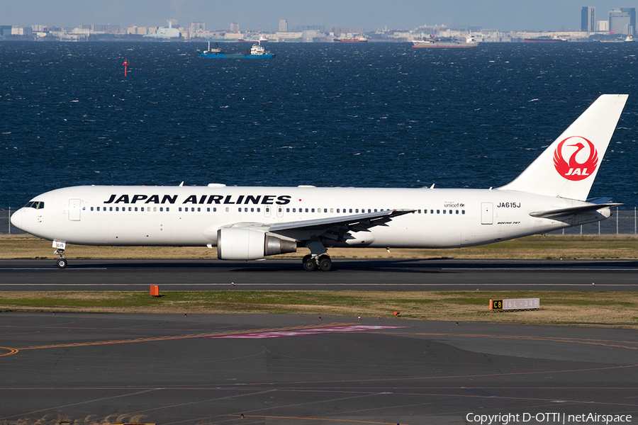 Japan Airlines - JAL Boeing 767-346(ER) (JA615J) | Photo 398411