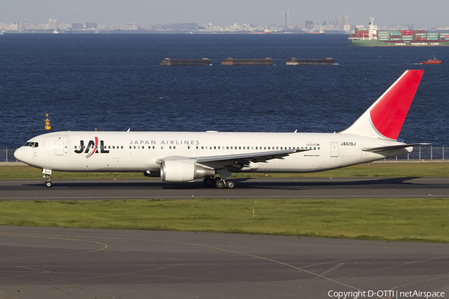 Japan Airlines - JAL Boeing 767-346(ER) (JA619J) | Photo 418235