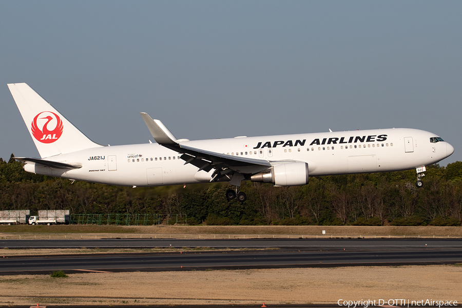 Japan Airlines - JAL Boeing 767-346(ER) (JA621J) | Photo 391150