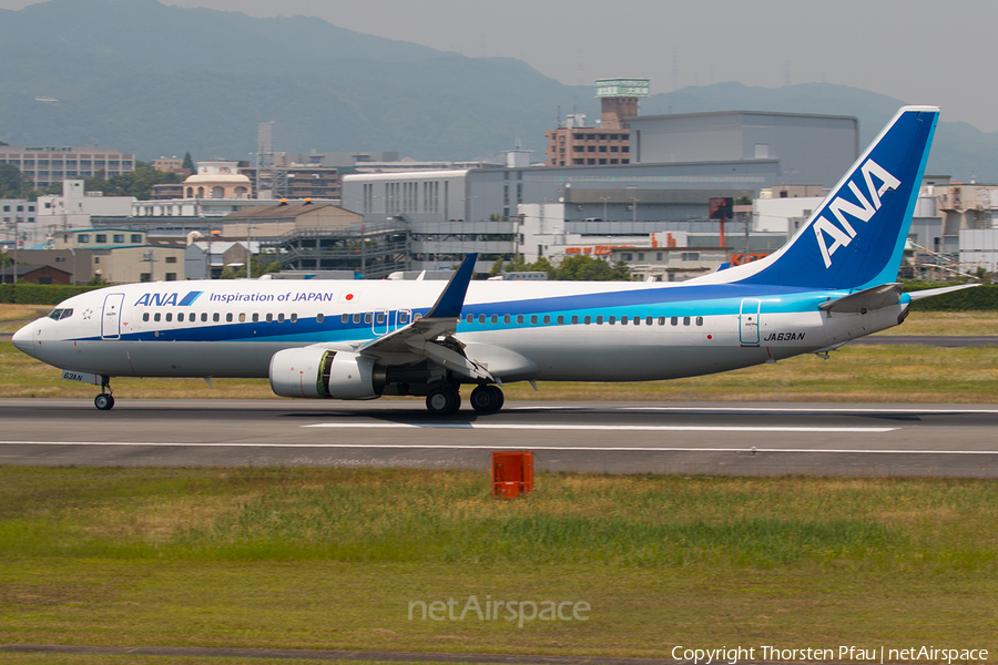 All Nippon Airways - ANA Boeing 737-881 (JA63AN) | Photo 77318