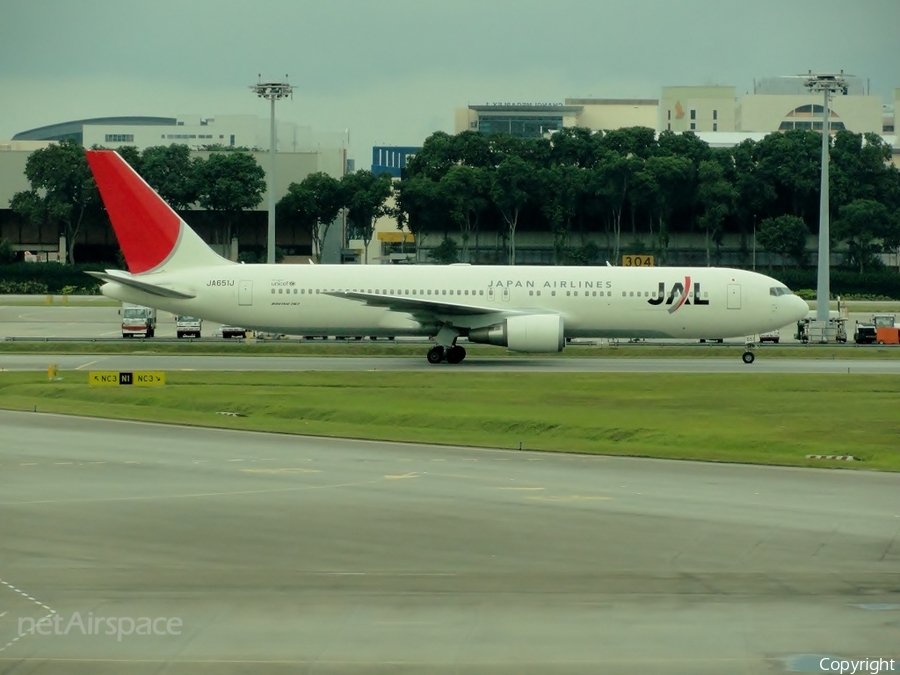 Japan Airlines - JAL Boeing 767-346(ER) (JA651J) | Photo 42655